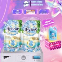 Combo 2 Nước Xả Vải Hygiene Thái Lan Giặt Xả Quần Áo Ocean Bloom Life Nature [Xanh] 1150ml