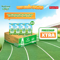 Combo 2 NutiMilk Sữa Tươi Tươi Sạch Hộp 110ml Thùng 24 Hộp (110ml x 24 hộp)