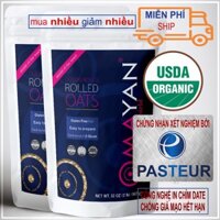 Combo 2 Organic Old Fashion Rolled Oats Mayan Yến Mạch Mỹ nguyên hạt cán dẹt 907gr (2 Pound)