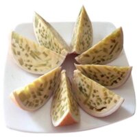 combo 2 Quả Rau caau bánh Flan trái dừa ít ngọt cực ngon