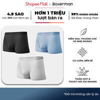 COMBO 2 Quần boxer nam thun lạnh PROFIT cao cấp chính hãng không viền BOXERMAN