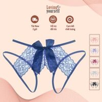 Combo 2 quần lót lọt khe ren hở mông, quần chip nữ, quần lót nữ sexy hở đáy đầy cám dỗ LYEQ073 MÀU NGẪU NHIÊN - XL - COMBO 2 MÀU NGẪU NHIÊN