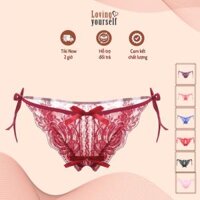 Combo 2 quần lót xuyên thấu, quần lót nữ, quần lọt khe nữ cột dây hở đáy sexy và hư hỏng  màu ngẫu nhiên LYEQ047