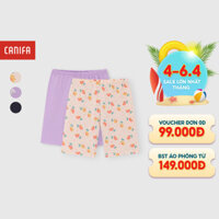 Combo 2 quần lửng bé gái CANIFA quần mặc nhà cạp chun 1LA24S005