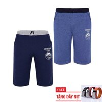 Combo 2 Quần Short Nam Lưng Thun Gabo Fashion CQS21 Tặng Dây Nịt hàng vnxk