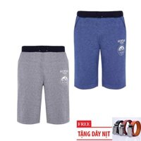 Combo 2 Quần Short Nam Lưng Thun Gabo Fashion CQS25 Tặng Dây Nịt hàng vnxk