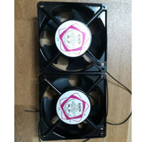 Combo 2 QUẠT TẢN NHIỆT SUNON DP200A 220v-240v 360g 12x12x4 0.14A - Phụ kiện máy ấp trứng, thiết bị 2Q220V