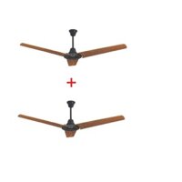 Combo 2 quạt trần cánh gỗ CG206N Kim Thuận Phong. Sải cánh 1,4m . Làm mát phòng 15-20 m2