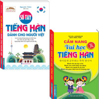 Combo 2 Quyển Cẩm Nang Vui Học Tiếng Hàn  Sổ Tay Tiếng Hàn Dành Cho Người Việt