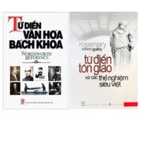 Combo 2 quyển Từ điển văn hóa bách khoa  Từ điển tôn giáo và các thể nghiệm siêu việt Bìa cứng