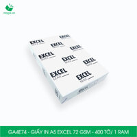 Combo 2 ram Giấy in đơn hàng A4 Excel 72 gsm - Giấy photo A4 giấy in văn phòng