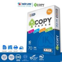 Combo 2 Ream giấy A4 70 gsm IK Copy (500 tờ) - Hàng nhập khẩu Indonesia / .