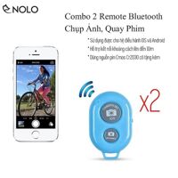 Combo 2 Remote Chụp Hình Quay Phim Bluetooth 2.0 AB Shutter3 Dùng Cho Cả Android Và IOS Dùng Pin Cmos CR2030