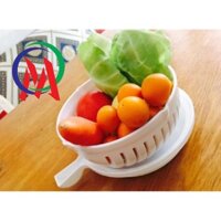 Combo 2 Rổ đựng salad trái cấy 2 in 1