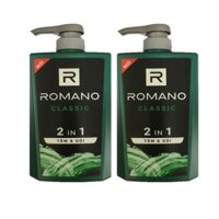 Combo 2 Romano tắm gội 650g