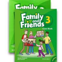 Combo 2 Sách: Family And Friends 3 (Classbook + Workbook) – In màu, kèm CD