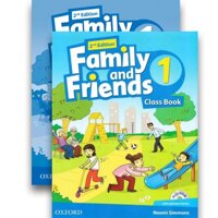 Combo 2 Sách: Family And Friends 1 – 2nd Edition (Classbook + Workbook) – In màu, kèm CD