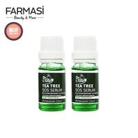 [Combo] 2 Serum Trị Mụn Cấp Tốc - Tea Tree SOS Farmasi 10ml/chai (2S) LazadaMall