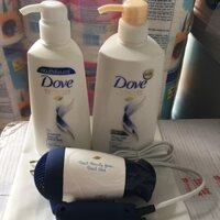 Combo 2 set dầu gội và xả dove