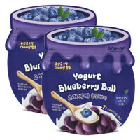 Combo 2 Snack sữa chua sấy khô AGA-AE vị việt quất (20g)