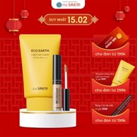 [Combo 2 SP] Kem che khuyết điểm the SAEM 01 (6.5g) + Kem Chống Nắng Hóa Học, Kiềm Dầu Light Sun Cream the SAEM 50g