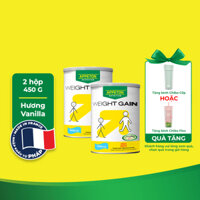 Combo 2 Sữa Appeton Weight Gain cho Người lớn hương Vanilla lon 450g