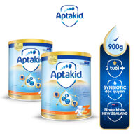Combo 2 Sữa bột Aptakid New Zealand hộp thiếc 900g cho bé từ 24 2025