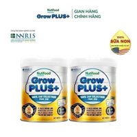 Combo 2 Sữa bột Nutifood GrowPLUS+ Vàng (Sữa Non Tăng Đề Kháng) 0-12 tháng (400g/Lon)