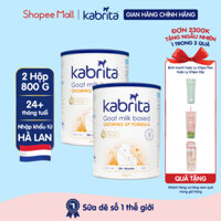 Combo 2 Sữa dê Kabrita số 3 cho trẻ trên 24 tháng - Lon 800g