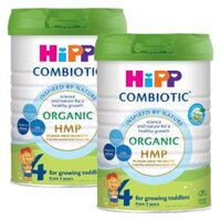 Combo 2 Sữa HiPP Organic Combiotic số 4 800g (từ 3 tuổi)