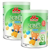 Combo 2 Sữa Morinaga số 3 800g hương vani (Kodomil, trên 3 tuổi)