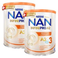 Combo 2 Sữa Nan A2 InfiniPro 800g số 3 (5HMO) (2-6 tuổi)