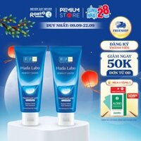 Combo 2 Sữa rửa mặt dưỡng trắng Hada Labo Perfect White Tranexamic Acid Cleanser 80g