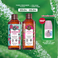 Combo 2 sữa tắm hương mâm xôi đỏ - hương hoa hồng & tinh dầu argan Yves Rocher 400mlx2