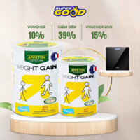 Combo 2 Sữa Tăng Cân Appeton Weight Gain Cho Người Lớn Hương Vanilla Lon 900g và 450g