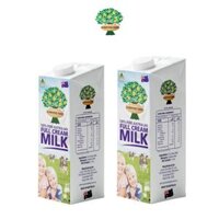 Combo 2 Sữa tiệt trùng nguyên kem Úc Lemontree Dairy nguyên chất