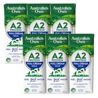 Combo 2 Sữa tươi tiệt trùng nguyên kem Australia's Own A2 Lốc 3x200ml