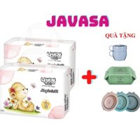 Combo 2 Tã Bỉm dán Newborn Nabizam Hàn Quốc Mỏng Mềm Chống Tràn An Toàn Cho Bé CB2NB