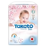 Combo 2 Tã dán Takato siêu mềm mại (S, 80 miếng)