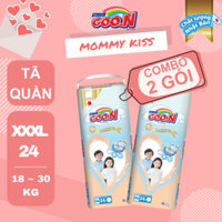 Combo 2 Tã quần GOON GOO.N Mommy Kiss size M54/L44/ XL40/ XXL34/ XXXL24