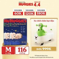 Combo 2 Tã quần Huggies Nature Made ban đêm M58/L44/XL38/XXL26