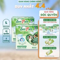 Combo 2 - Tã quần người lớn SunMate siêu mềm mại mới size M09/L08/XL07