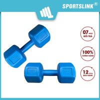 Combo 2 tạ tay nhựa đúc hoàn chỉnh - Tạ tay nhựa Việt Nam Sportslink - Bộ 02 tạ tay 5kg