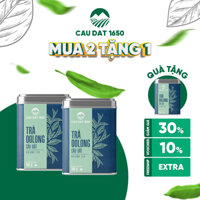 [COMBO 2 TẶNG 1] Trà Oolong Cầu Đất Hộp Thiếc 100gr