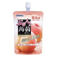 Combo 2 Thạch Orihiro vị đào dạng túi đứng 130g