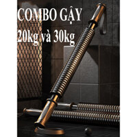 Combo 2 Thanh Gậy Tập Tay Lò Xo Đàn Hồi 20kg và 30kg