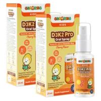 Combo 2 Thực phẩm bảo vệ sức khoẻ Gumazing D3K2 Pro Oral Spray 25ml