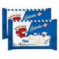 Combo 2 Thực phẩm bổ sung phô mai Con Bò Cười vuông BelCube vị truyền thống 78g
