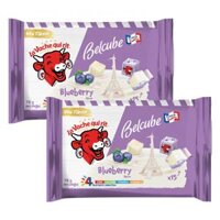 Combo 2 Thực phẩm bổ sung phô mai BelCube hương việt quất 78g