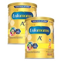 Combo 2 Thực phẩm bổ sung Sản phẩm dinh dưỡng Enfamama A+ hương chocolate 360° Brain Plus 830G
